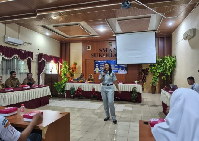 Jasa Raharja Sukoharjo Sasar Generasi Muda, Edukasi Pajak dan Keselamatan di SMA Negeri 1 Sukoharjo