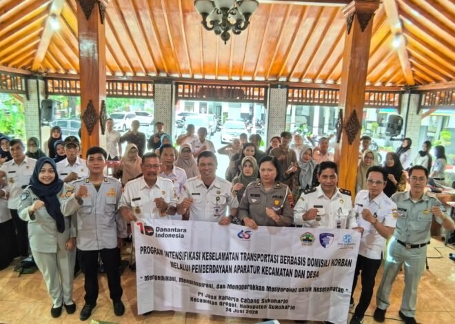 Jasa Raharja Sukoharjo Perkuat Peran Aparatur Desa dalam Upaya Menekan Angka Kecelakaan Lalu Lintas di Tasikmadu, Karanganyar