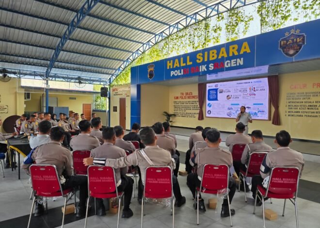 Jasa Raharja Cabang Surakarta Sosialisasikan Peran dan Fungsi Jasa Raharja serta Pemetaan Daerah Rawan Kecelakaan di Polres Sragen