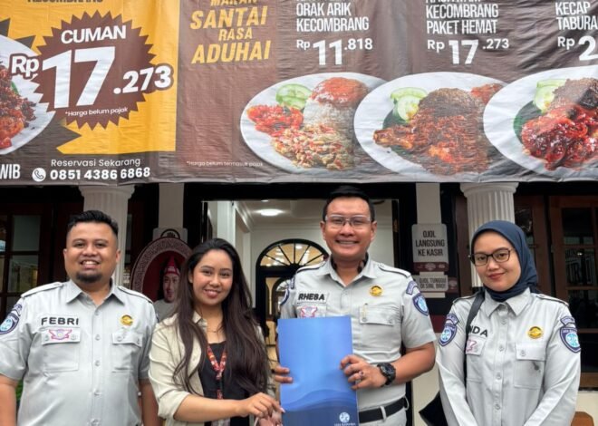 Bayar Pajak Tepat Waktu, Jasa Raharja Malang dan Warung Taburai Beri Voucher Makan Gratis