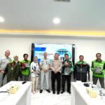 Gandeng Satlantas dan RS Kaliwates, Jasa Raharja Jember Sosialisasikan Fitur ‘Lapor Laka’ JRku kepada Komunitas Ojol URC