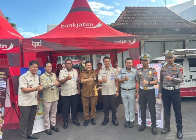 Jasa Raharja Malang Hadiri Apel Pagi dan Pembukaan Program BMW di Pendopo Agung Kabupaten Malang
