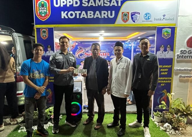 Tim Pembina Samsat Kotabaru Hadirkan Layanan di Expo Saijaan 2026