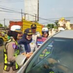 Operasi Gabungan di Lampung Timur, Jasa Raharja dan Mitra Samsat Sosialisasikan Program Keringanan Pajak
