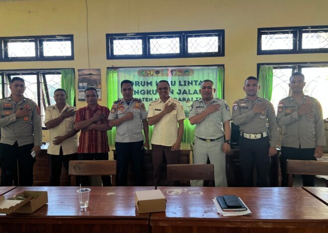 Jasa Raharja dan UPT Penda Manggarai Timur Menggelar Forum Lalu Lintas dan Angkutan Jalan. Bahas Peningkatan Ketertiban Berkendara di Kabupaten Manggarai Timur.