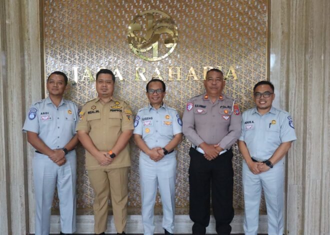 PT Jasa Raharja Sulawesi Tengah Terima Kunjungan Kerja Tim Samsat Parigi Moutong