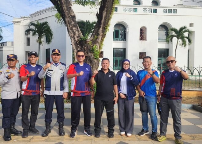 Dekatkan Layanan kepada Masyarakat, Jasa Raharja Sumsel Ramaikan CFD dengan Mobil Unit Keselamatan Lalu Lintas (MUKL)