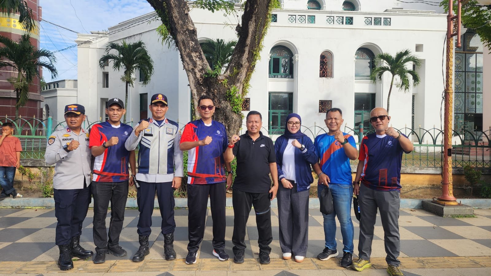 Dekatkan Layanan kepada Masyarakat, Jasa Raharja Sumsel Ramaikan CFD dengan Mobil Unit Keselamatan Lalu Lintas (MUKL)
