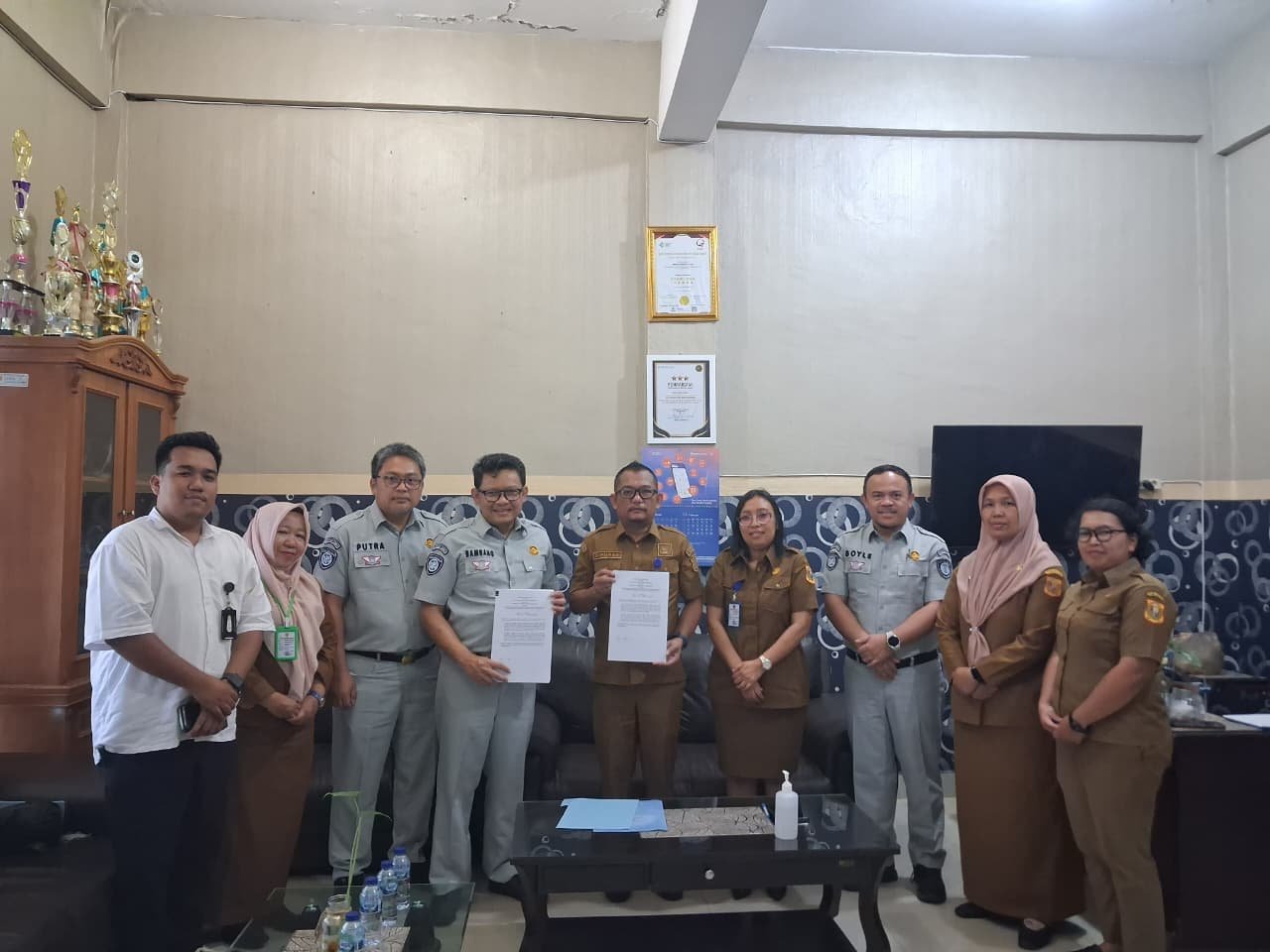 Jasa Raharja Kabanjahe Kunjungi RSUD Sidikalang,Peningkatan Kerjasama Dalam Pelayanan Kepada Korban Laka Lantas