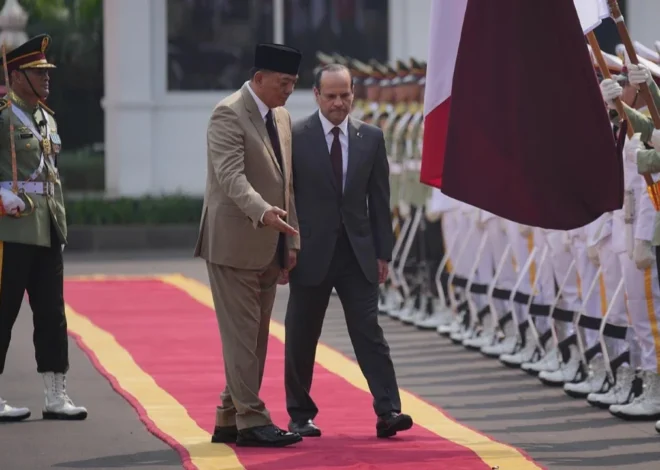 Sjafrie dan Menhan Qatar Gelar Pertemuan Strategis, Fokus Perkuat Hubungan Bilateral