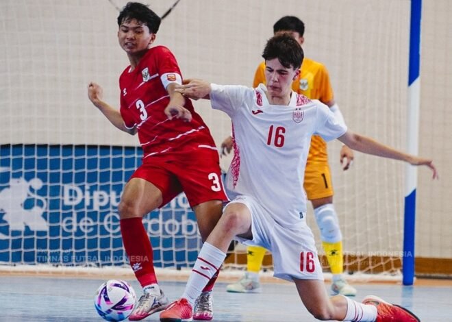 Garuda Muda Dibungkam Spanyol 4 Gol Tanpa Balas pada VI Nations Tournament 2026