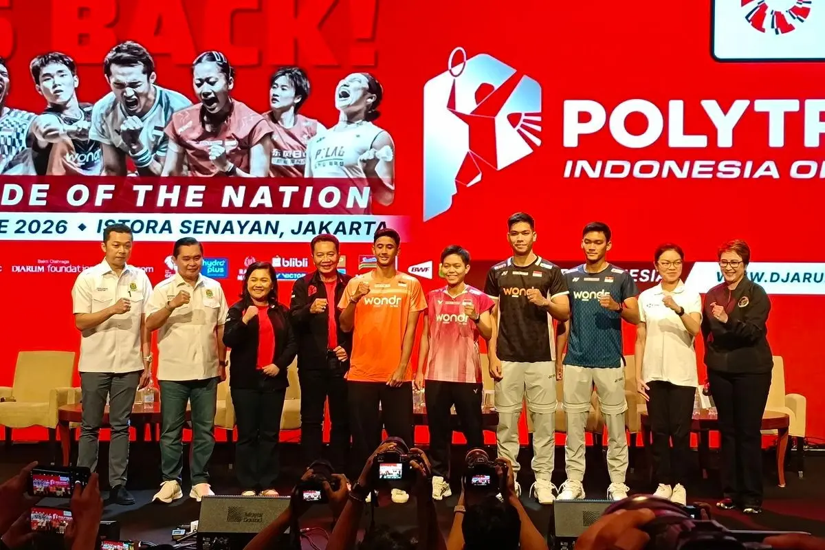 Indonesia Open 2026: Jonatan Christie hingga Apriyani Rahayu Siap Tampil Bela Merah Putih