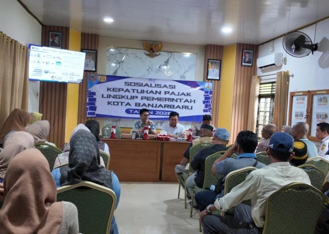 Tim Pembina Samsat Banjarmasin Ajak Masyarakat Kelurahan Bangkal Taat Pajak Kendaraan Bermotor