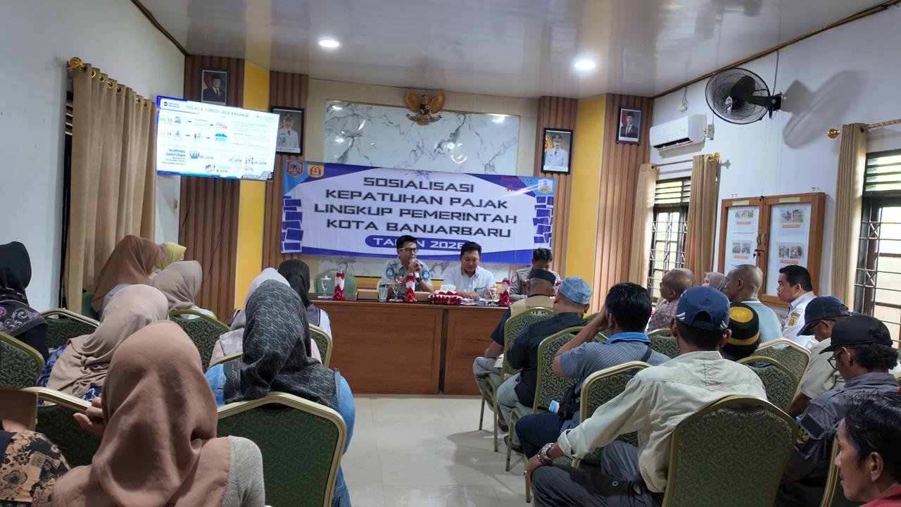 Tim Pembina Samsat Banjarmasin Ajak Masyarakat Kelurahan Bangkal Taat Pajak Kendaraan Bermotor