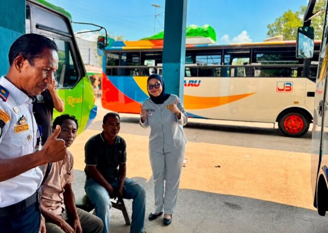 Jasa Raharja Cabang Bima Laksanakan DTD IWKBU di Terminal Dara, Tingkatkan Kepatuhan Pemilik Angkutan Umum