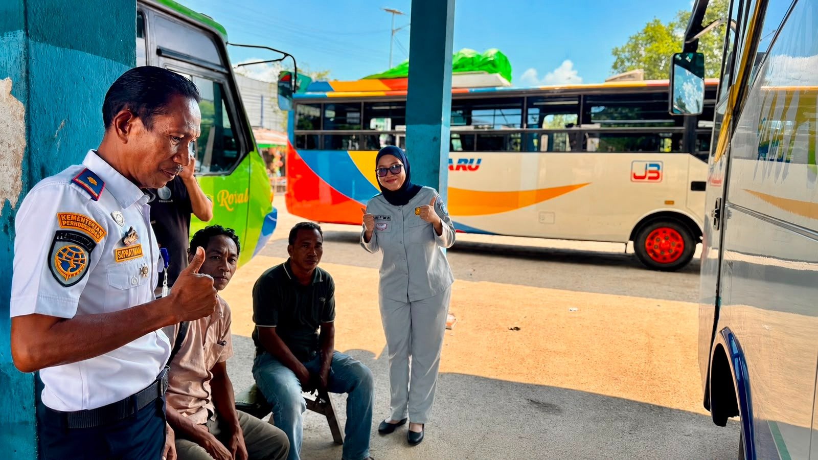 Jasa Raharja Cabang Bima Laksanakan DTD IWKBU di Terminal Dara, Tingkatkan Kepatuhan Pemilik Angkutan Umum