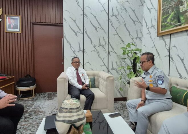 Jasa Raharja Wilayah Bali Audiensi dengan OJK Provinsi Bali Perkuat Sinergi Kelembagaan