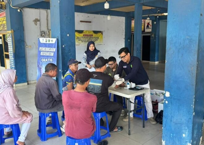 Jasa Raharja Kalsel Bersama Mitra Layani Kesehatan Gratis bagi Penumpang dan Kru Bus