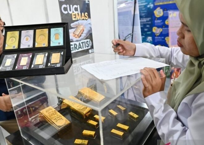 Update Harga Emas Pegadaian 4 Juni 2026: UBS Rp2,824 Juta, Galeri24 Rp2,763 Juta per Gram