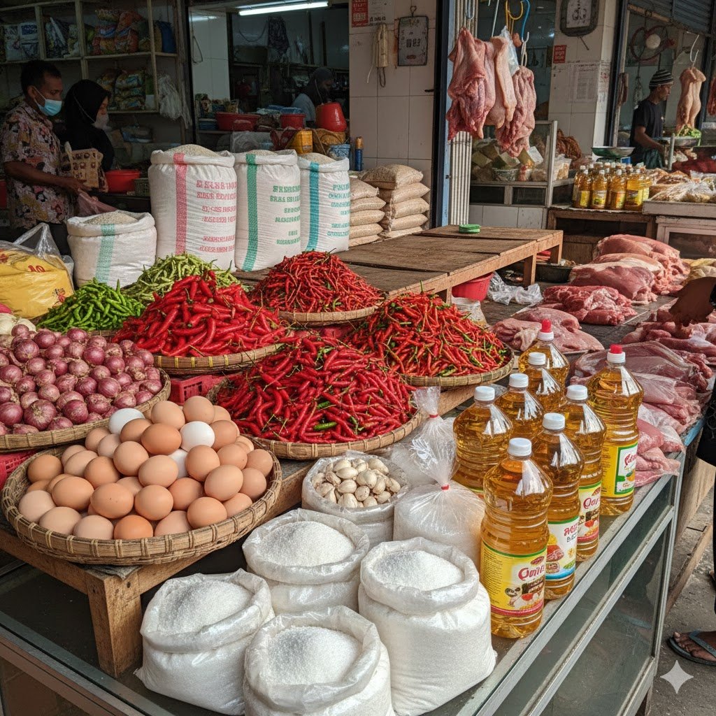 Harga Pangan Nasional Menurut PIHPS, Beras hingga Cabai Masih Stabil