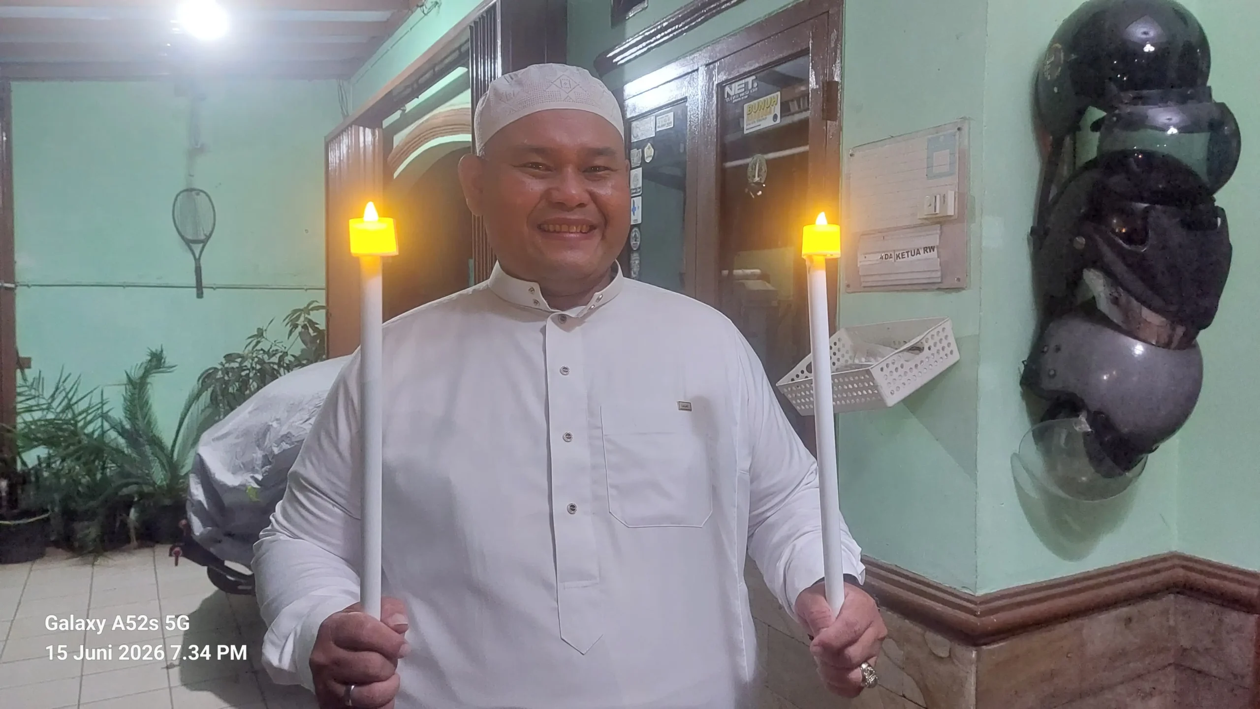 Pawai Obor Elektrik Meriahkan Tahun Baru Islam 1448 Hijriah di Bekasi Jaya