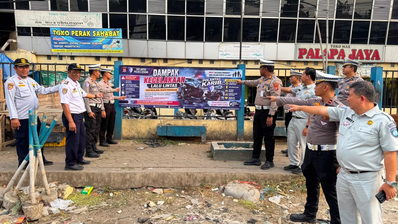 Kolaborasi Nyata Tekan Fatalitas Kecelakaan, Forum Lalu Lintas Kabupaten Serang Laksanakan Aksi Preventif Terpadu
