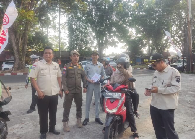 Jasa Raharja Bersama Tim Pembina Samsat Laksanakan Sosialisasi Kepatuhan Pajak Kendaraan Bermotor Di Kota Bengkulu
