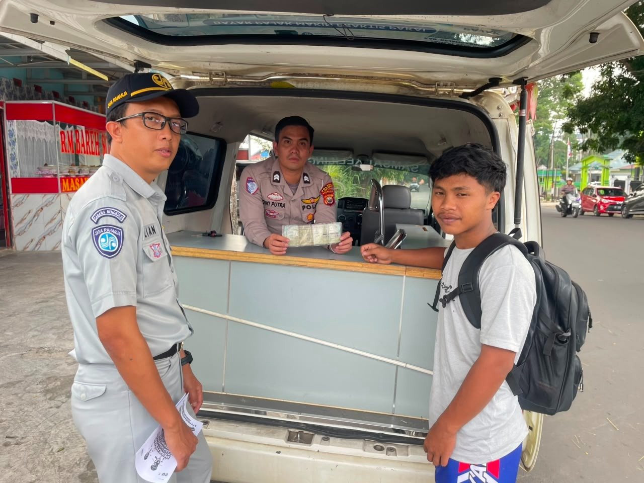 Jasa Raharja Bersama Tim Pembina Samsat Rejang Lebong Gencarkan Sosialisasi Kepatuhan Pajak Kendaraan Bermotor