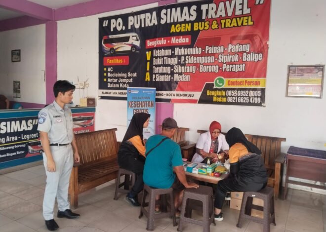 Tingkatkan Kesehatan Pengemudi dan Penumpang, Jasa Raharja Bengkulu Gelar MUKL di PO SIMAS