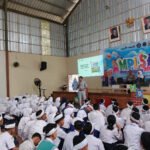 Jasa Raharja Cabang Sukabumi Bersama Satlantas Polres Kota Sukabumi Gelar Program Pengajar Peduli Keselamatan Lalu Lintas (PPKL) di Sekolah Maung SMA N 2 Kota Sukabumi