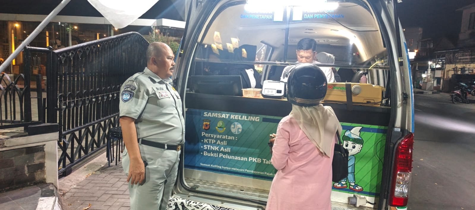 Jasa Raharja Purwakarta Dukung Pelayanan Samsat Malam Kamis di Gedung Kembar
