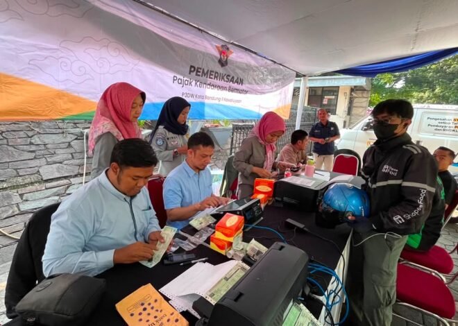 Kolaborasi Intensif Pemeriksaan PKB dan SWDKLLJ Jasa Raharja Bandung Bersama Tim Pembina Samsat Kawaluyaan