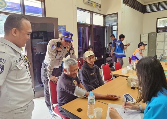 Jasa Raharja Jawa Barat Perkuat Keselamatan melalui Sosialisasi, Ramp Check, dan Pengobatan Gratis di Ruas Toll Padaleunyi – Cipularang