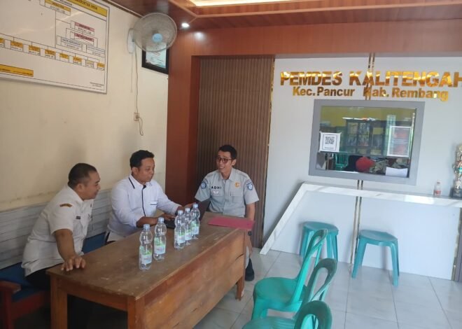 Percepat Penuntasan Tunggakan PKB, Samsat Rembang Laksanakan Monitoring dan Pendampingan ke BUMDes Sukses Mulia