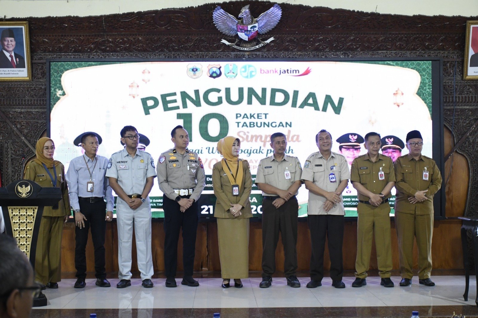 presiasi Kepatuhan Masyarakat, Bapenda Bersama Stakeholder Gelar Pengundian Hadiah Wajib Pajak Patuh Bondowoso 2026