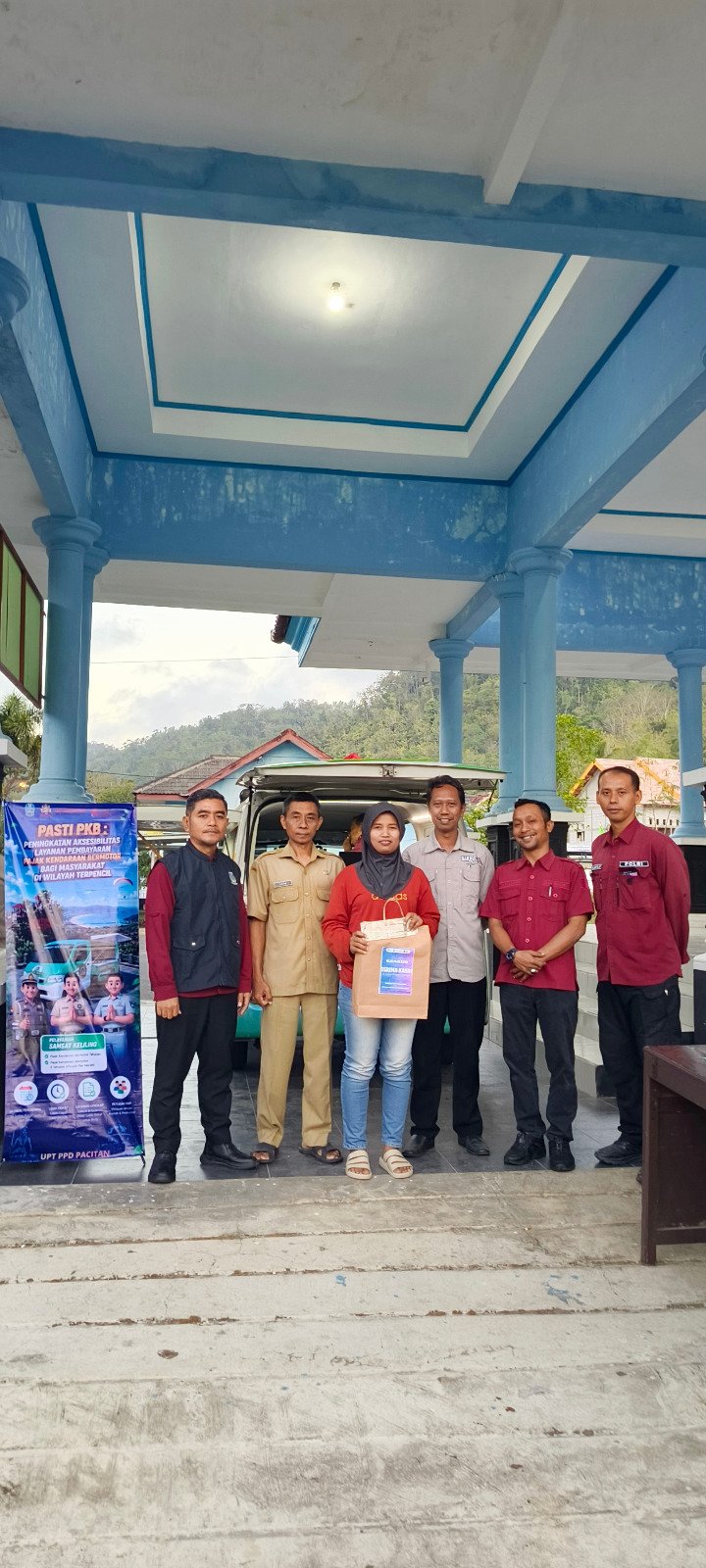 Merambah Pedesaan, Layanan Samsat Keliling Hadir di Kecamatan Kebonagung Pacitan