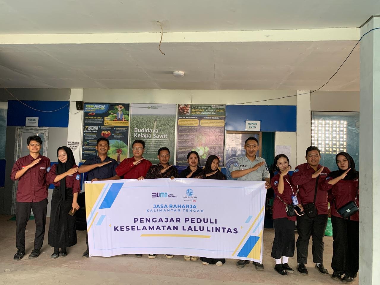 Membangun Generasi Berkeselamatan Dimulai dari Guru, Jasa Raharja Gelar Program PPKL di Kotawaringin Timur
