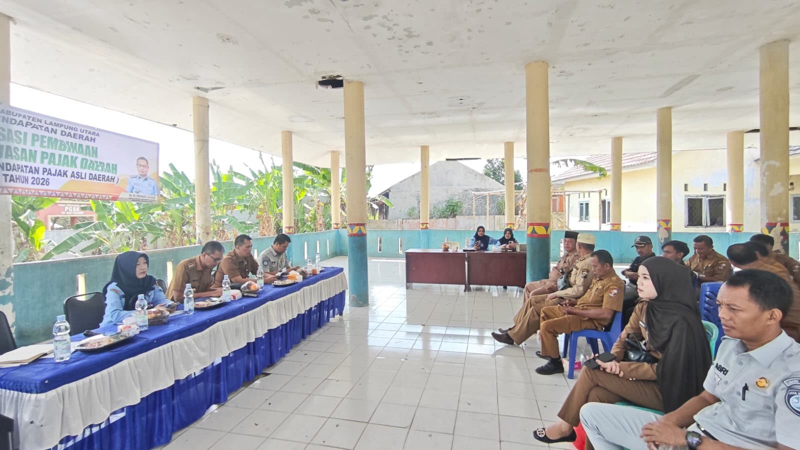Jasa Raharja Kotabumi Bersama Tim Pembina Samsat Sosialisasikan Program Keringanan Pajak Kendaraan Bermotor di Bukit Kemuning
