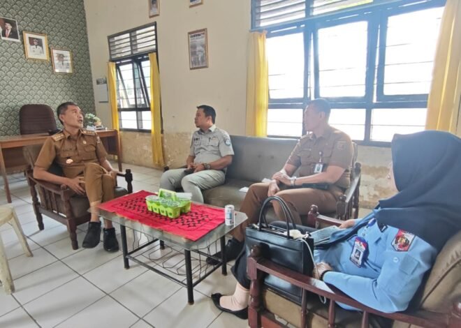 Kepala Jasa Raharja Cabang Kotabumi Tinjau Layanan Samsat Desa Bukit Kemuning