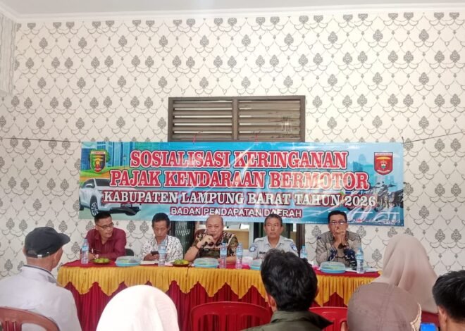 PJ Samsat Liwa Bersama Tim Pembina Samsat Intensifkan Sosialisasi Program Keringanan PKB di Batu Ketulis