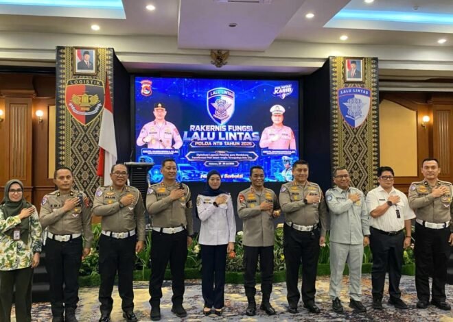 Rakernis Lantas Polda NTB 2026, Jasa Raharja Tegaskan Komitmen Tingkatkan Keselamatan Berlalu Lintas