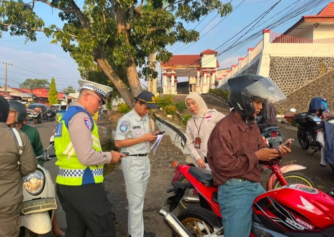 Jasa Raharja Bersama Tim Pembina Samsat Gencarkan Sosialisasi Kepatuhan Pajak Kendaraan dan Program Diskon Mutasi di Kota Bengkulu
