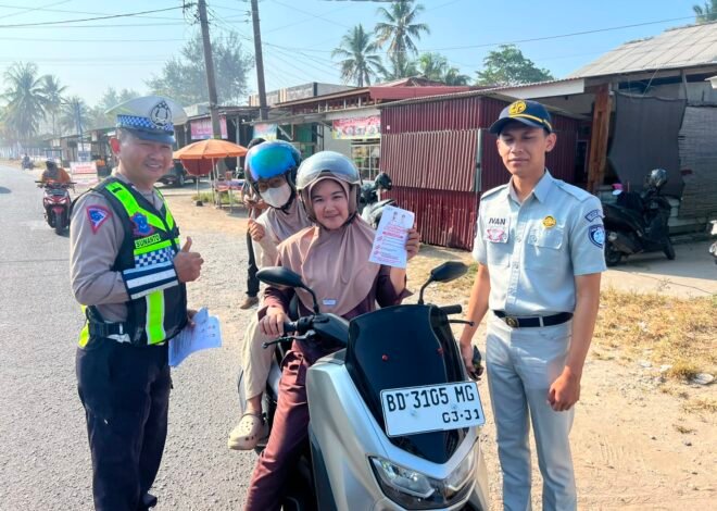 Operasi Patuh Pajak Samsat Kaur Tingkatkan Kesadaran Wajib Pajak, Empat Kendaraan Manfaatkan Layanan di Lokasi