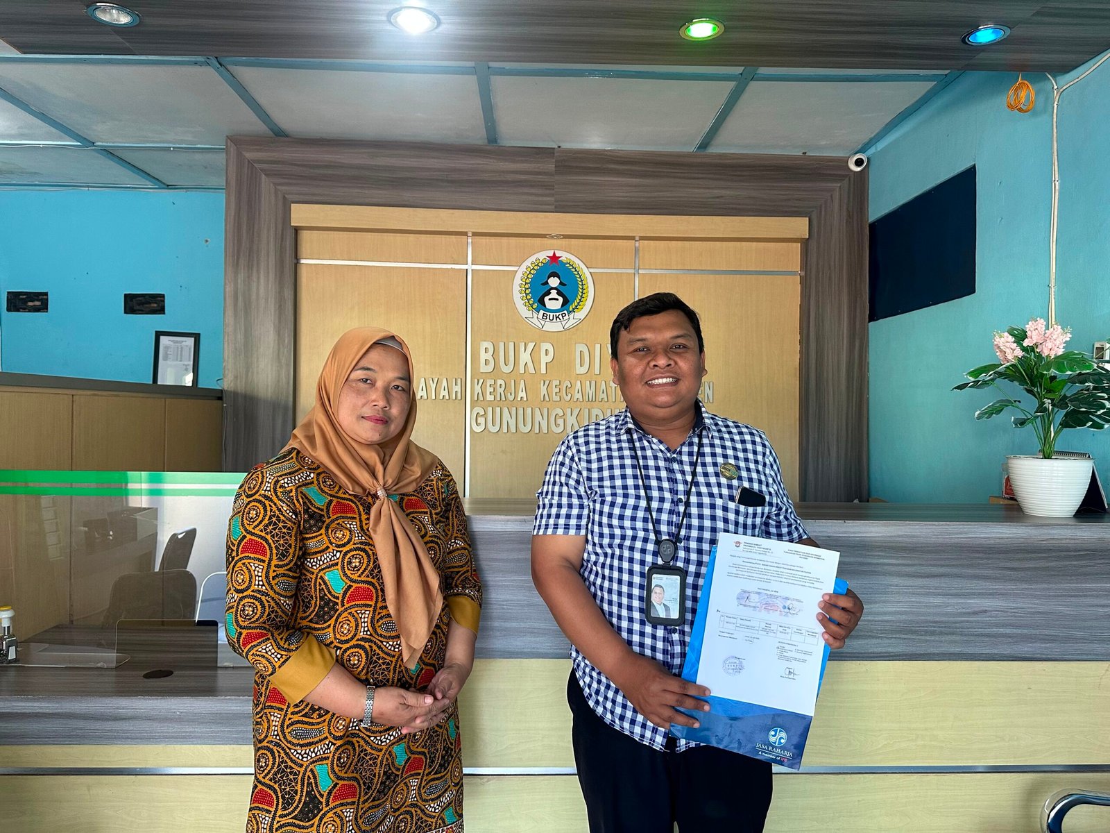 Perkuat Kepatuhan PKB dan SWDKLLJ di Gunungkidul, Jasa Raharja Jemput Bola ke BUKP Playen