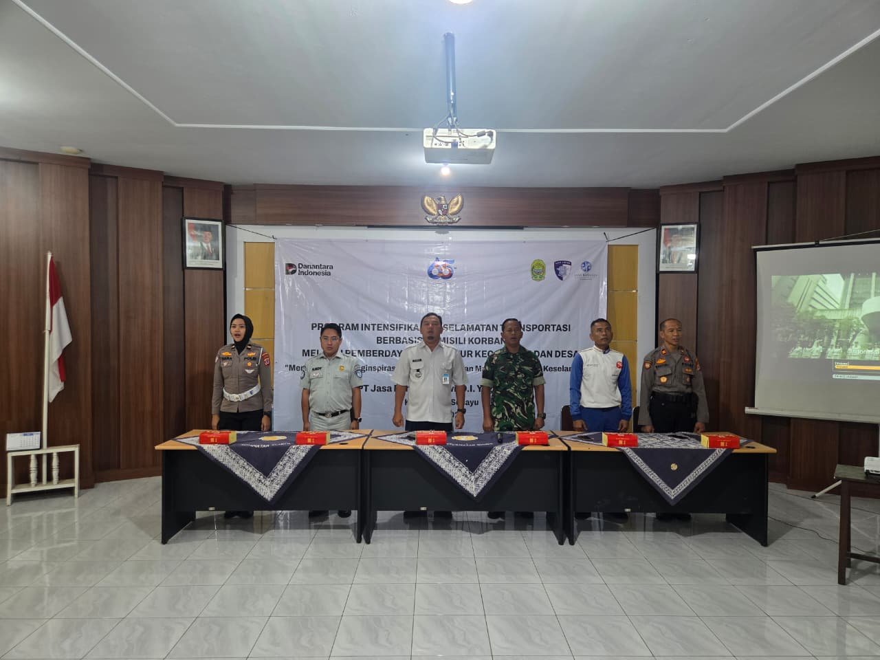 Jasa Raharja Gelar Intensifikasi Keselamatan Transportasi di Kapanewon Sedayu, Perkuat Budaya Tertib Berlalu Lintas