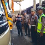 Jelang Peningkatan Mobilitas Wisata, Tim Gabungan Lakukan Ramp Check Bus Pariwisata di Bantul