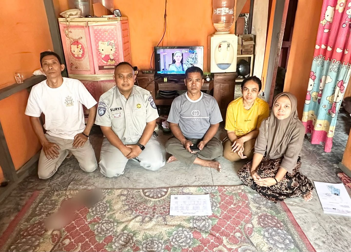 Jasa Raharja Kanwil Utama Jawa Barat Santuni Ahli Waris Kecelakaan di Kecamatan Katapang Kabupaten Bandung