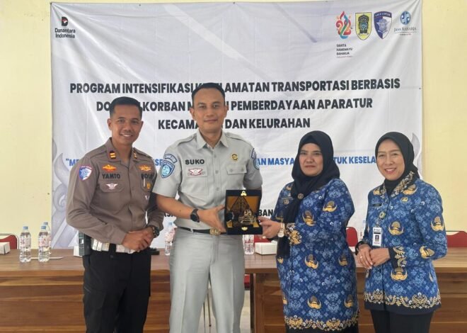 Jasa Raharja Cabang Surakarta Gelar Kampanye Keselamatan di Kecamatan Wonosari: Menekan Angka Kecelakaan Lalu Lintas Bukan Sekedar Harapan