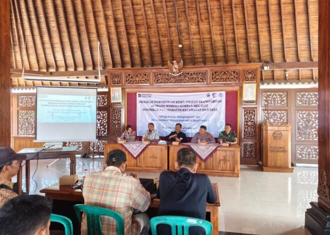 Jasa Raharja Purwokerto Gelar Intensifikasi Keselamatan Transportasi di Ajibarang Banyumas