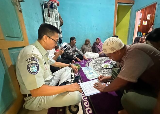 Percepat Penyerahan Santunan, Jasa Raharja Sintang Lakukan Survei Prabayar kepada Ahli Waris Korban Kecelakaan Lalu Lintas